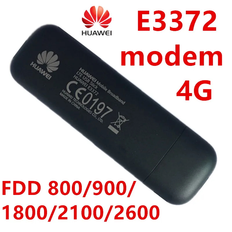 Разблокированный модем Huawei E3372 E3372s 153 4G LTE|modem antenna|lte usbmobile broadband |