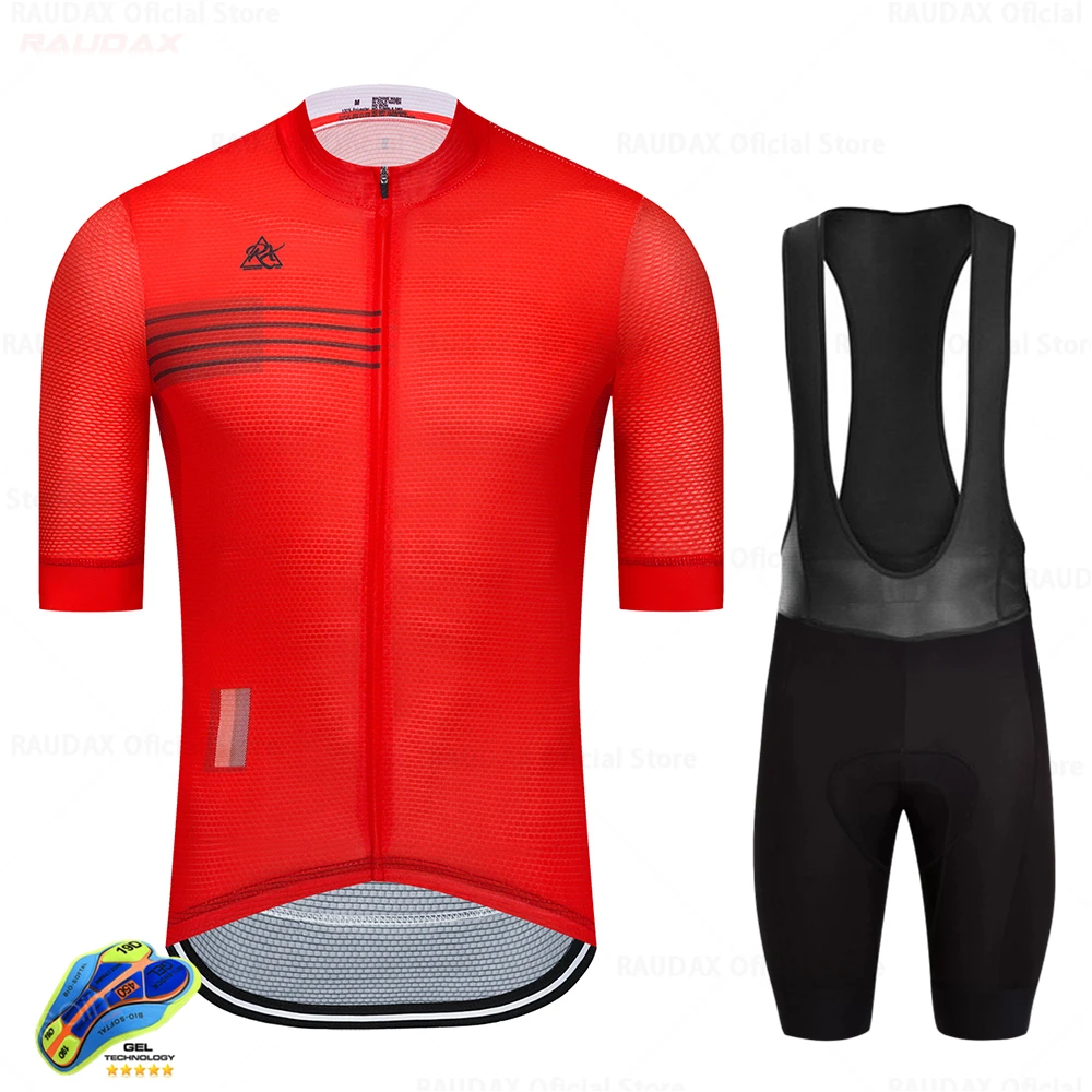 Мужская одежда 2021 команда Raudax RX Areo Велоспорт Джерси Mtb с коротким рукавом