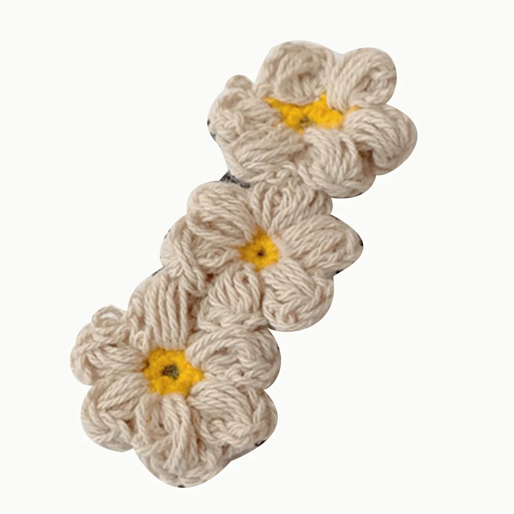 Модная Винтажная заколка для волос Ромашки кроше специально осени и