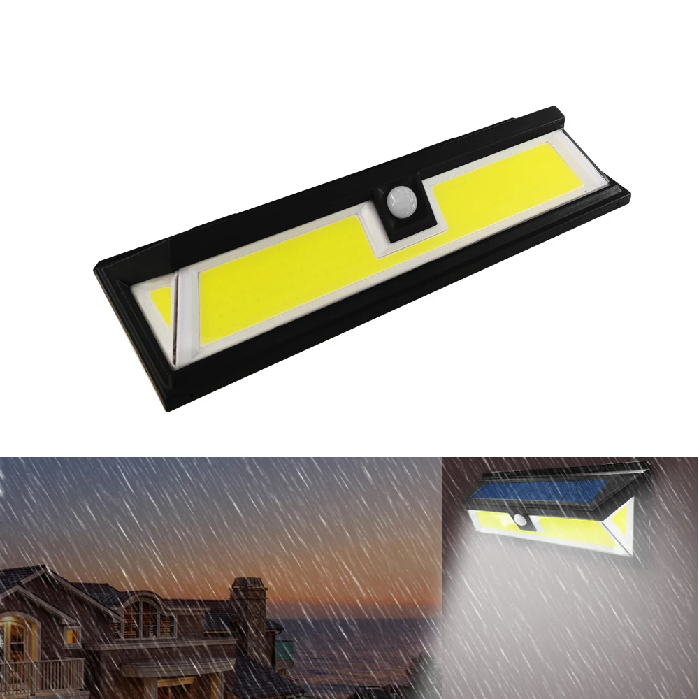 1 шт. COB 154SMD защитные светильники с датчиком движения настенный светильник на