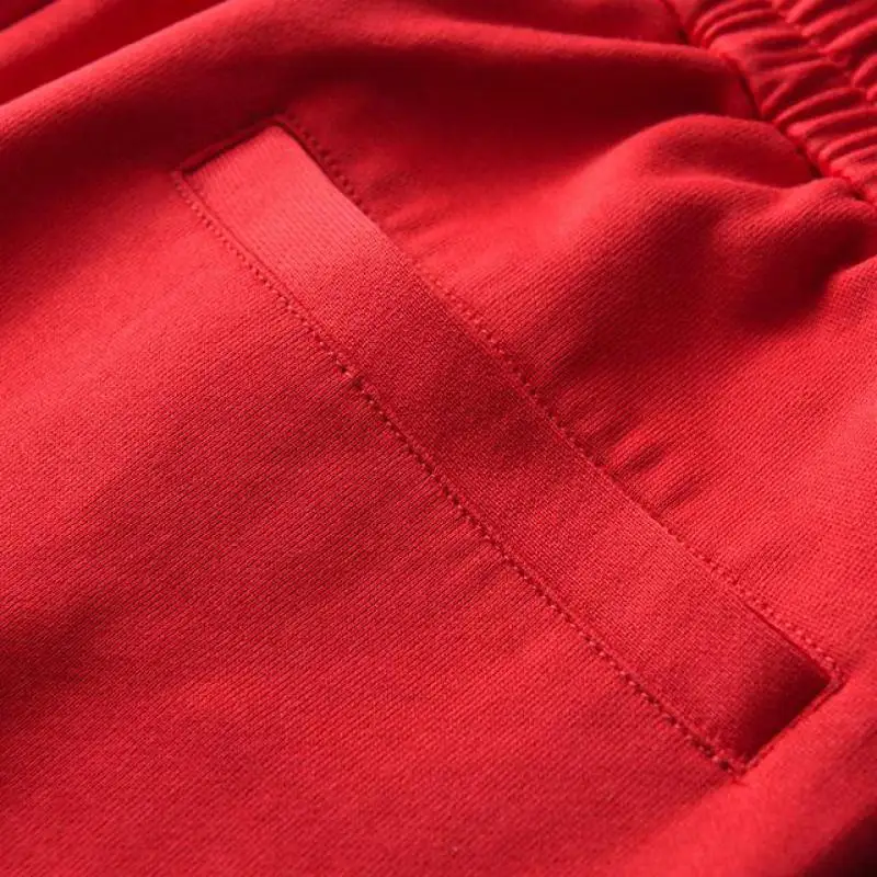 Minglu протектор красные мужские брюки для девочек Роскошные ленты в полоску