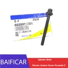 Baificar совершенно новые оригинальные 5 шт. инжекторные болты 6659901001 Для Ssangyong Rexton Actyon Kyron Korando C