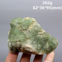 100 natural polyhedron light green fluorite mineral specimens stones and crystals healing crystal quartz free shipping