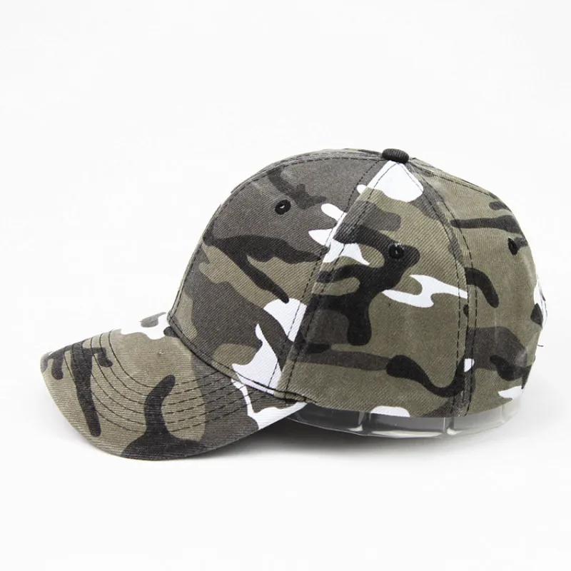 Модный уличный спортивный камуфляж бейсболка Мужская джунгли армия военная