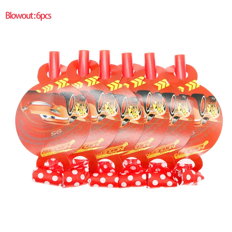 Disney тачки Молния Маккуин детские товары для дня рождения набор украшений