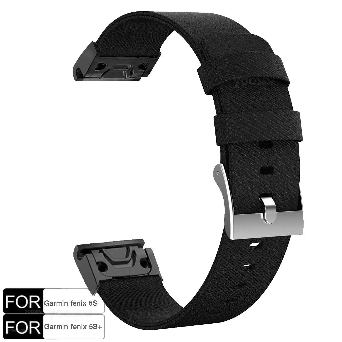 Браслет YOOSIDE ДЛЯ Fenix 6 S, 20 мм, быстрый крой, тканый нейлоновый холщовый ремешок для часов Garmin Fenix 5S/5S Plus/Fenix 6S Pro