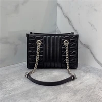 for women 2021 new handbags luxury designer tote bag real leather shopping bag high quality female soft purse chain shoulder bag