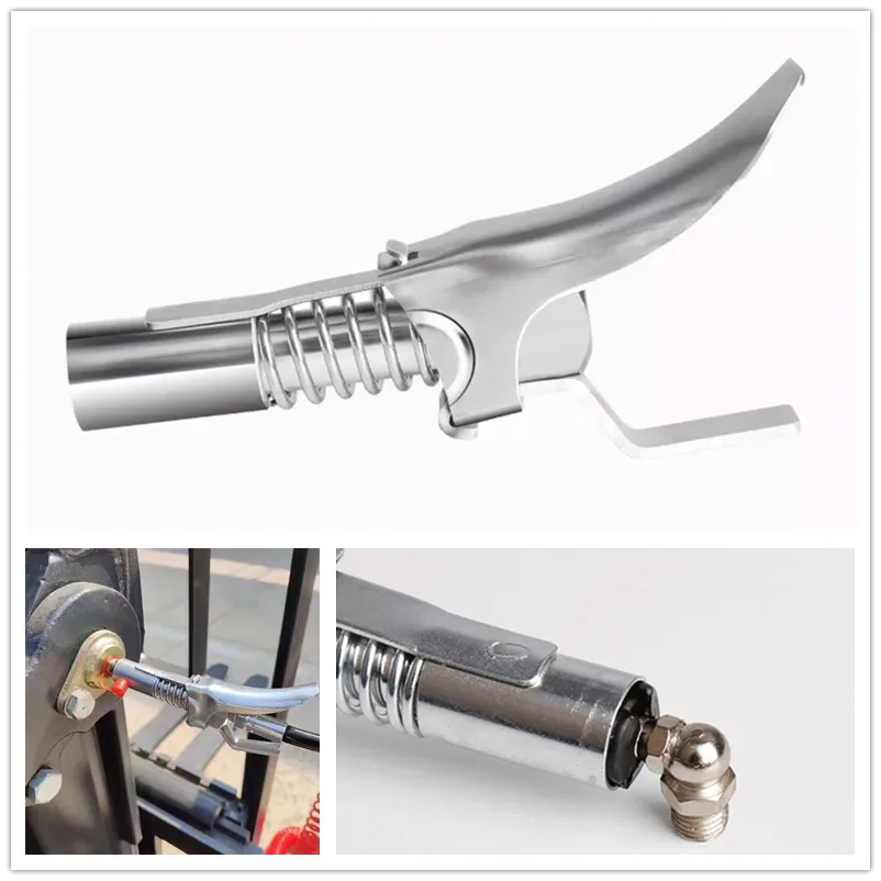 Смазочная муфта с фиксатором типа Быстроразъемное крепление Зажимная Фитинг для