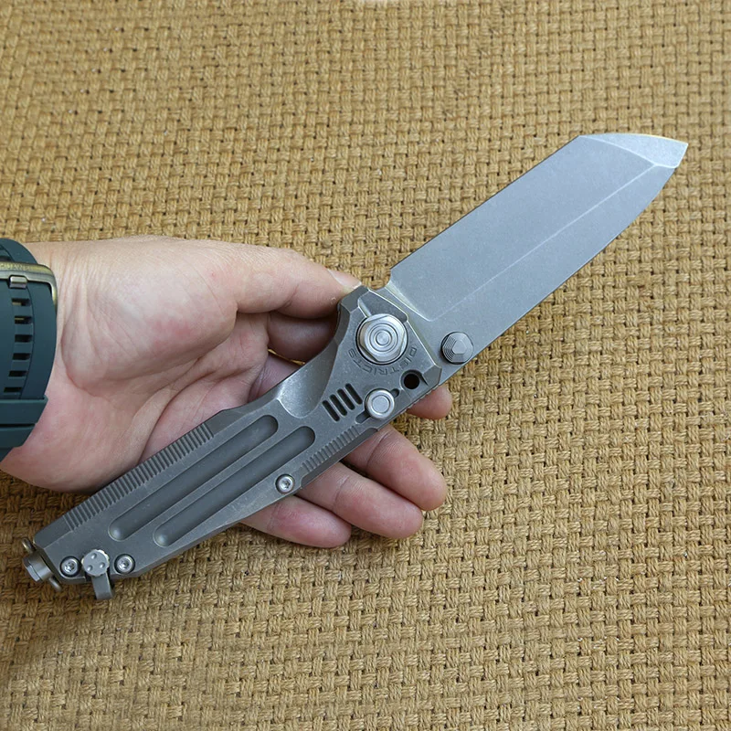 Тяжелый складной нож District 9 оригинальный Клинок с ядерным взрывом лезвие M390