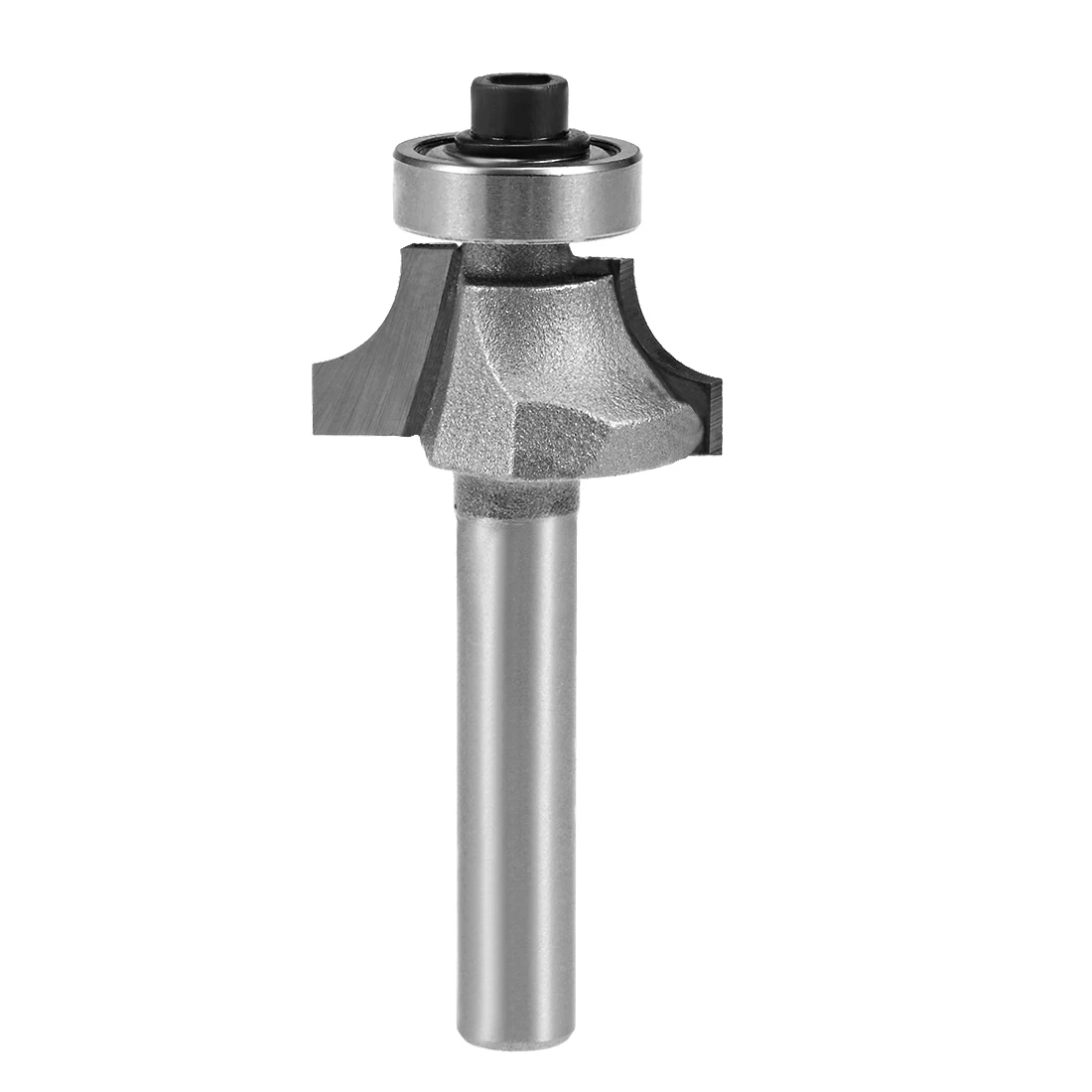 

uxcell Router Bit 1/4 Shank 3/8 inch Cutting Dia Round Over Corner 2 Flutes Tungsten Steel for Woodworking Milling Cutter Tool