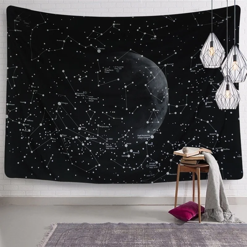 

Constellation Tapestry Space Planet Tapestry Universe Galaxy Tapestry Moon and Stars Tapestry Psychedelic Tapestry Mandala Tapiz