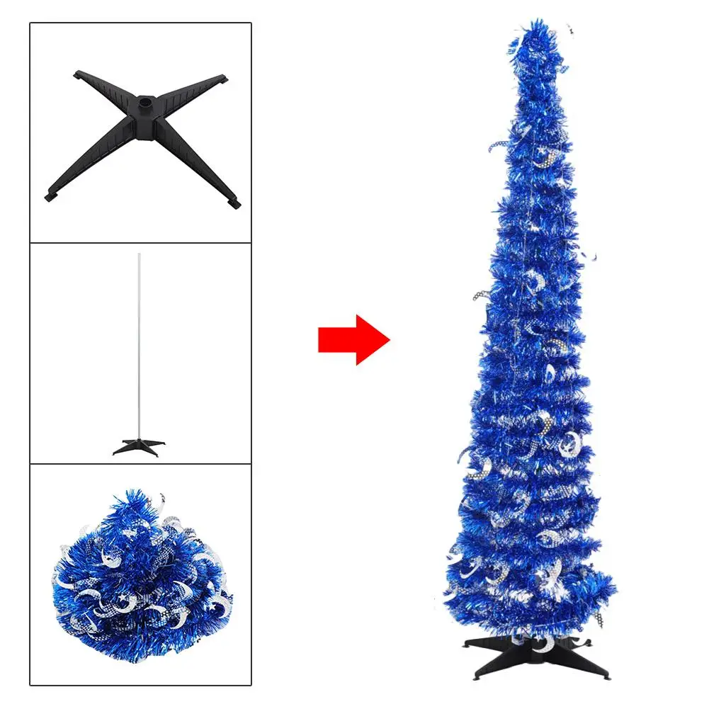 Складные Рождественские елки складные искусственные елочные украшения для