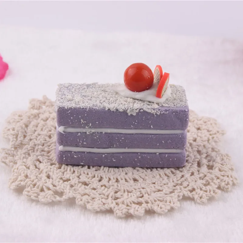 B purple 1 шт. реалистичные украшения для украшения торта, хлеба, украшения для дома, украшения для торта, булочной комнаты, реквизит для фотосъемки, рождественские игрушки для дошкольников - Цвет: B purple