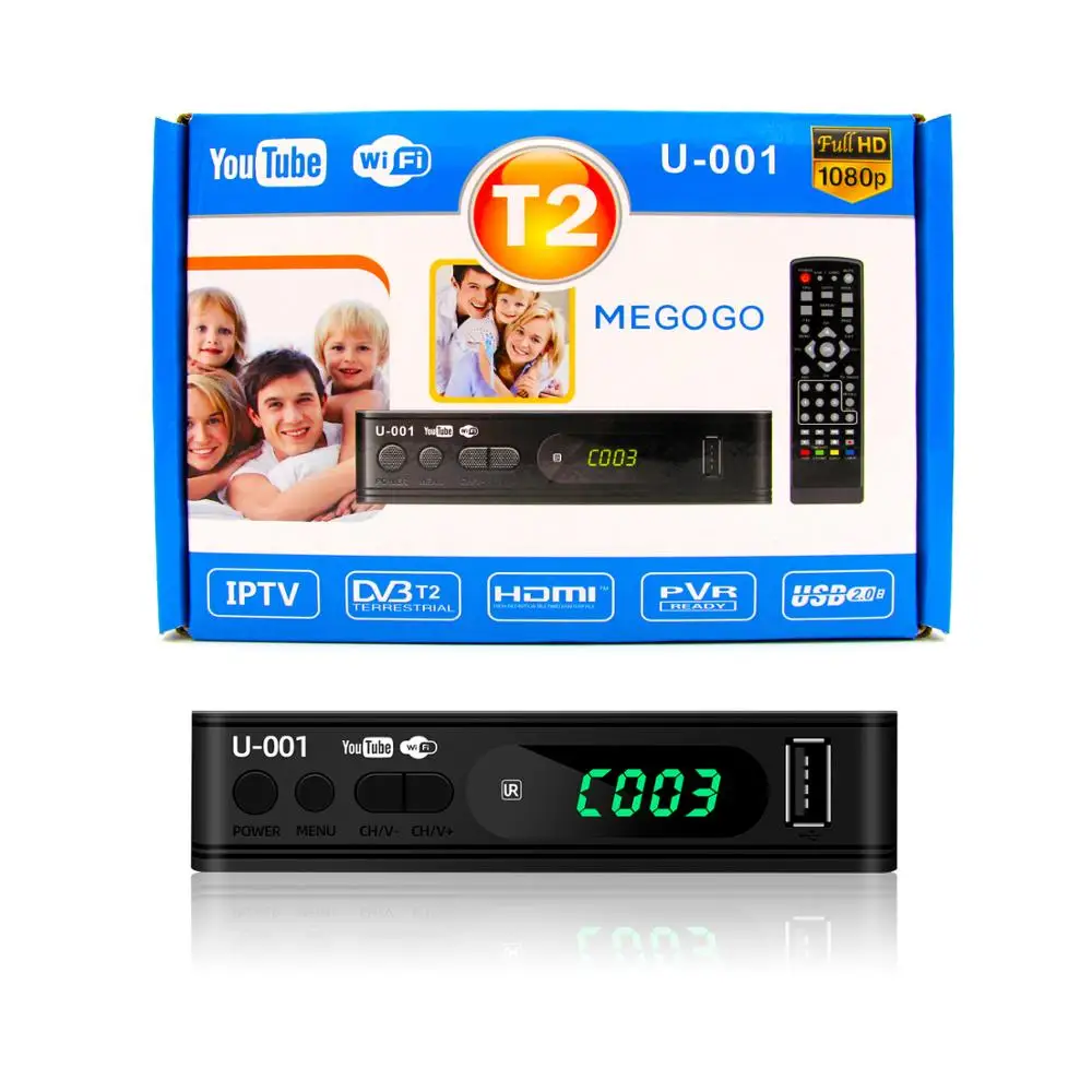 

UBISHENG HD 1080P DVB-T2 Mini Set Top Box STB T2 TV BOX For Russia Ukraine And Other Country
