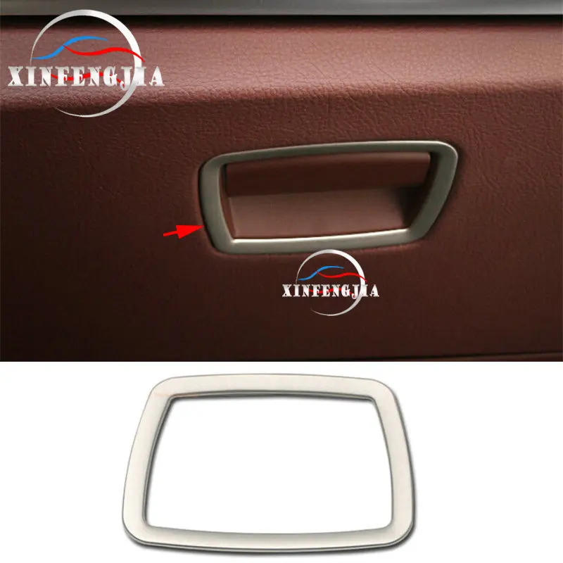 

For BMW 5 Series F10 11-16 & 7 Series F01 F02 09-15 Interior Glove Box Storage Container Handle Cover