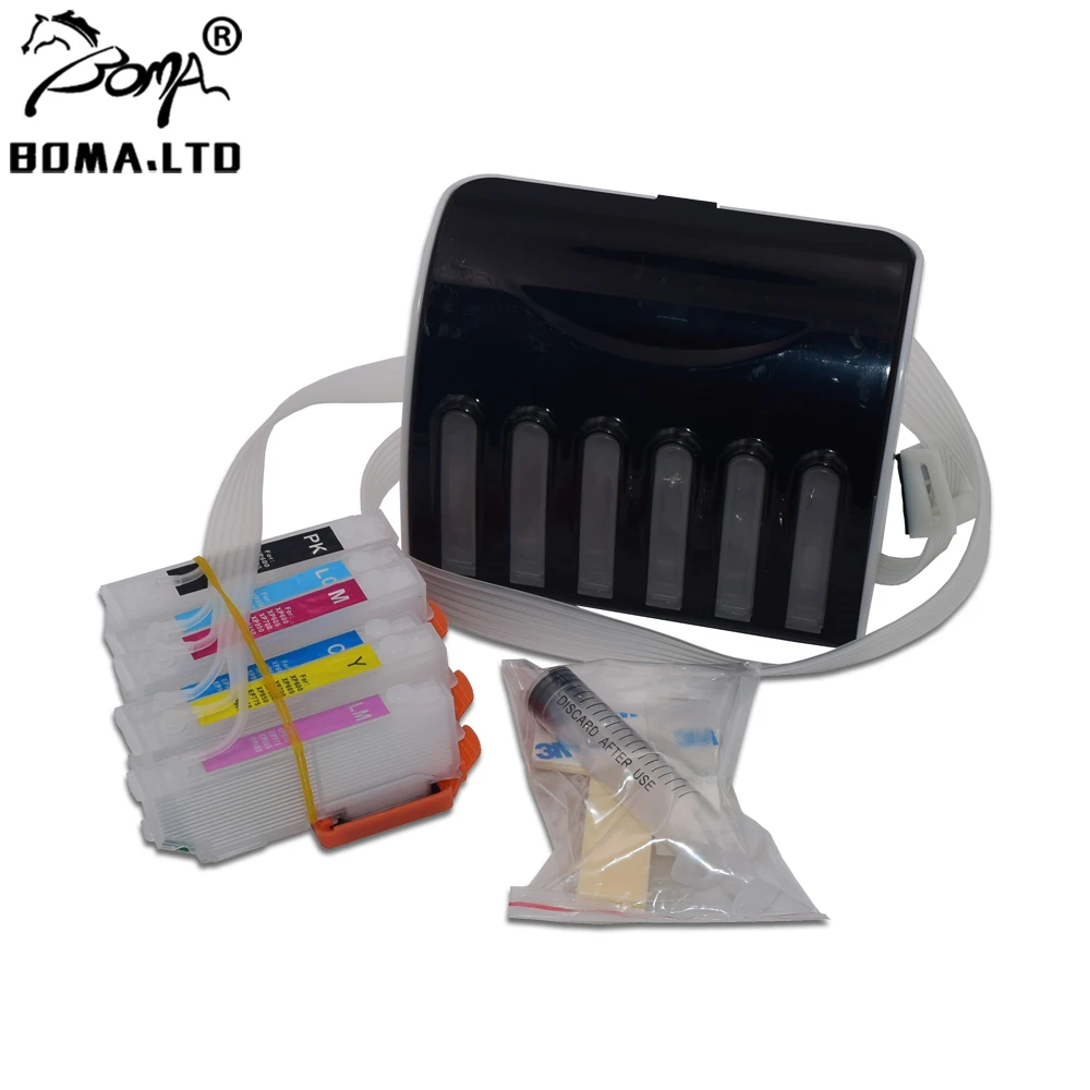 Система непрерывной подачи чернил IC70 для принтера Epson EP706A EP306 EP976A3 EP906F EP776A EP905F EP905A