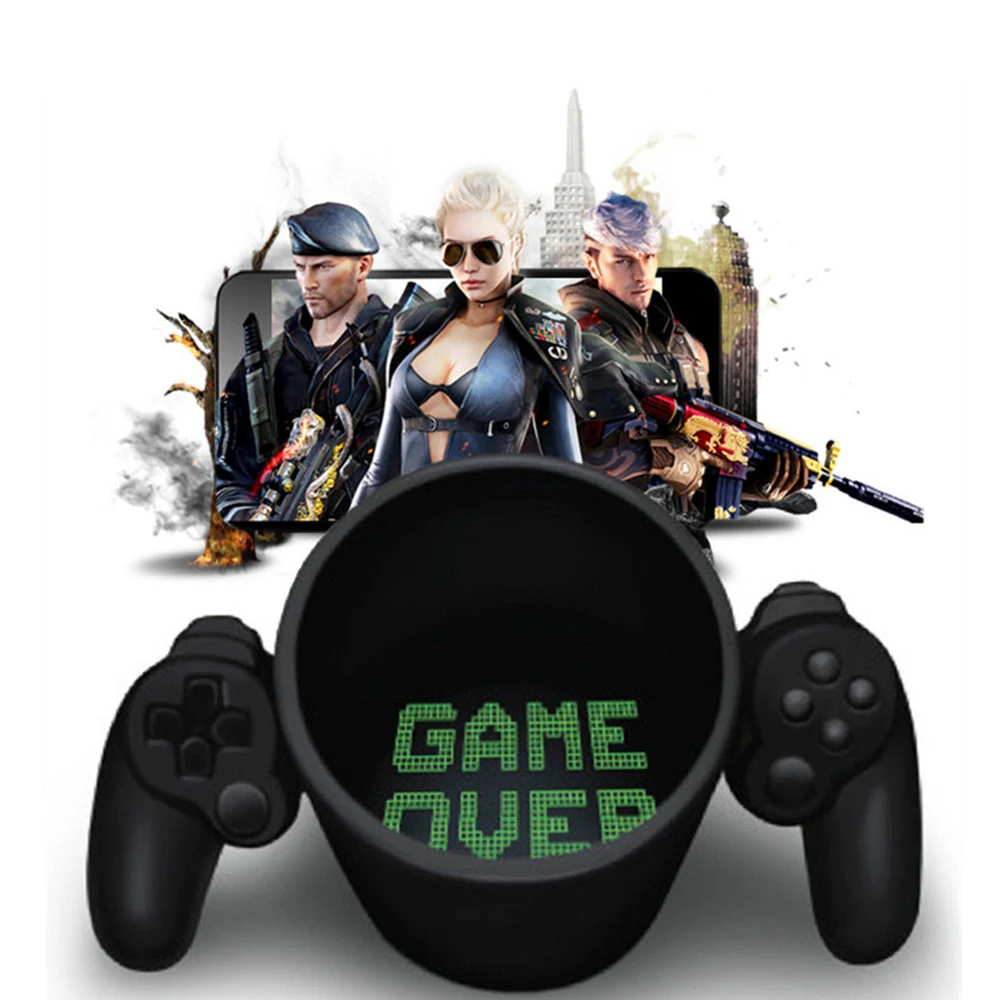 1 шт. 3D творческие игры Over Кофе кружка игрового контроллера с ручкой Керамика