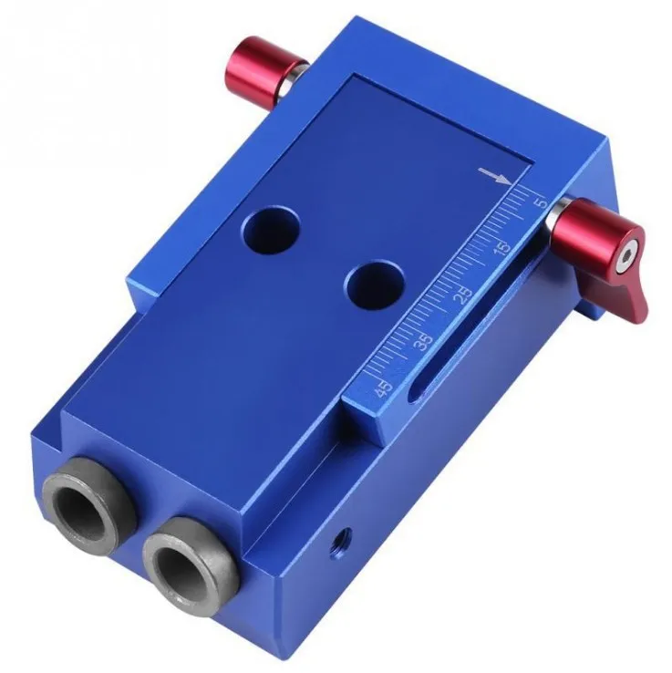 Мини-стиль карманное отверстие джиг комплект система для работы по дереву и