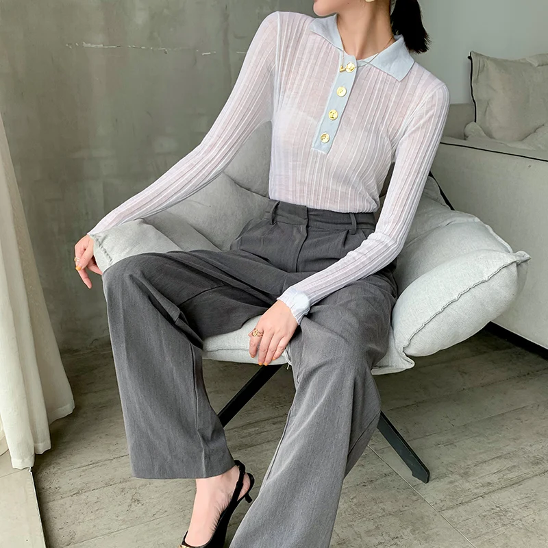 adishree 2020 woman winter 100% Cashmere sweaters and autumn knitted Pullovers High Quality Warm Female Turn-down Collar