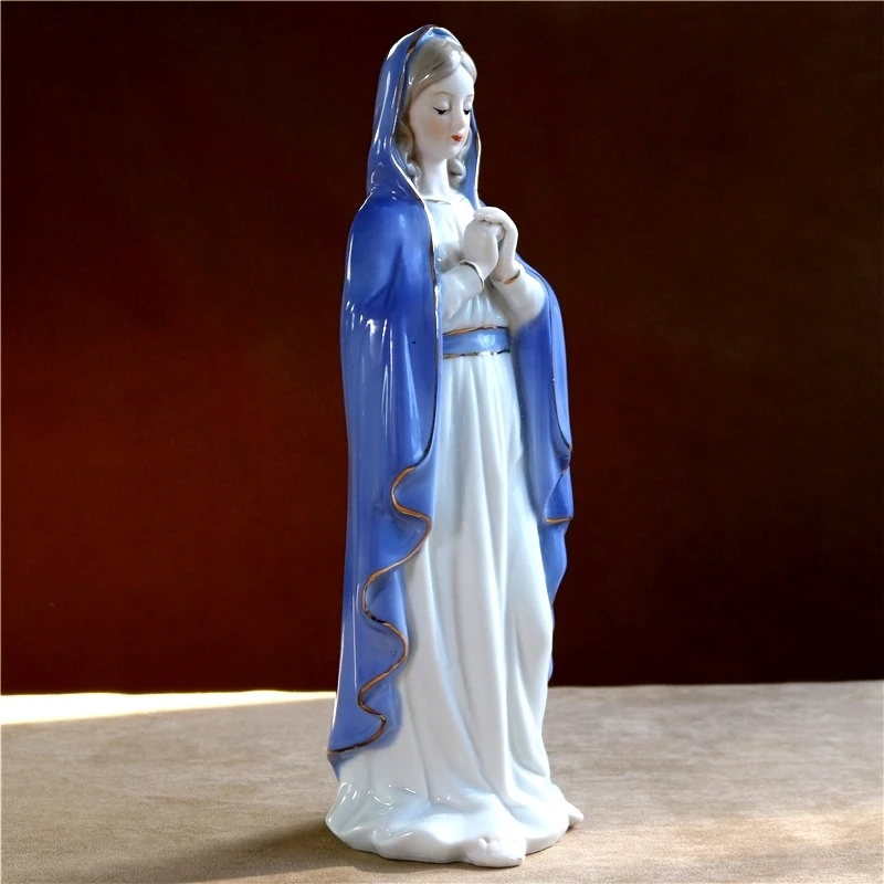 Фарфор искусственная керамика скульптура Иисуса религия фигурка орнамент декор
