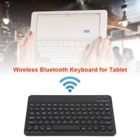 blackwhite 10 inch round cap keyboard multi device keyboard for ios android phone tablet pc computer peripherals