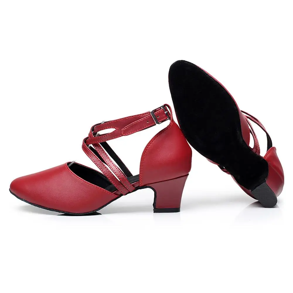 SWDZM/Новинка Танцевальная обувь для танцев в стиле джаз с пряжкой Женская