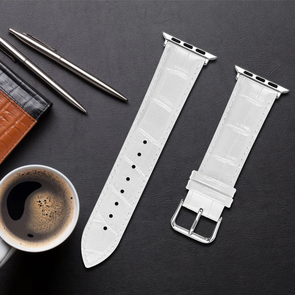 Joyozy часы с ремешком из натуральной кожи, ремешок для наручных часов Apple Watch 5/4/3/2/1, браслет, ремешок для наручных часов Apple Watch, версии кожи наручных часов iwatch серии
