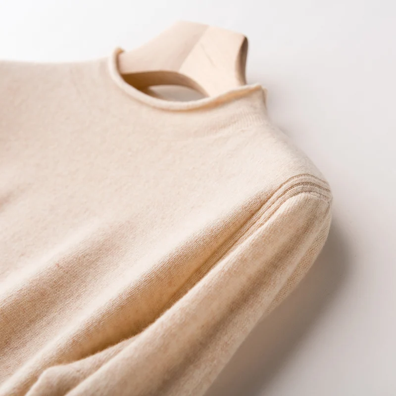 

Hot Sale Soft New Fashion O-Neck Cashmere Sweater Bottoming Slim Women Sexy and PulloversSoft Ladies 9 Colors Tops S-XXL