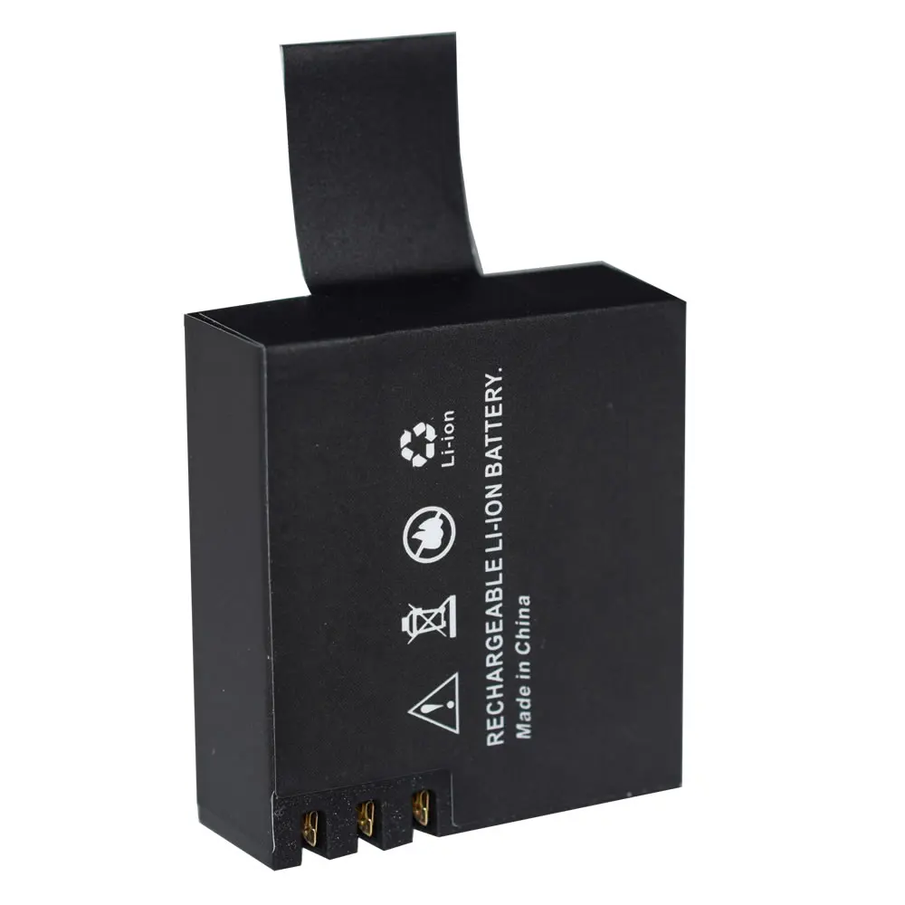2x 3.7V 900mah Li-ion Battery + Dual Charger for SJ4000 Action Sport Cam OS480 | Электроника