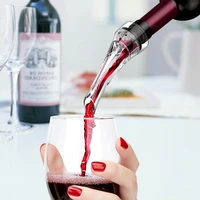 new magic wine decanter red wine aerating pourer spout decanter wine aerator quick aerating pouring tool pump portable filter