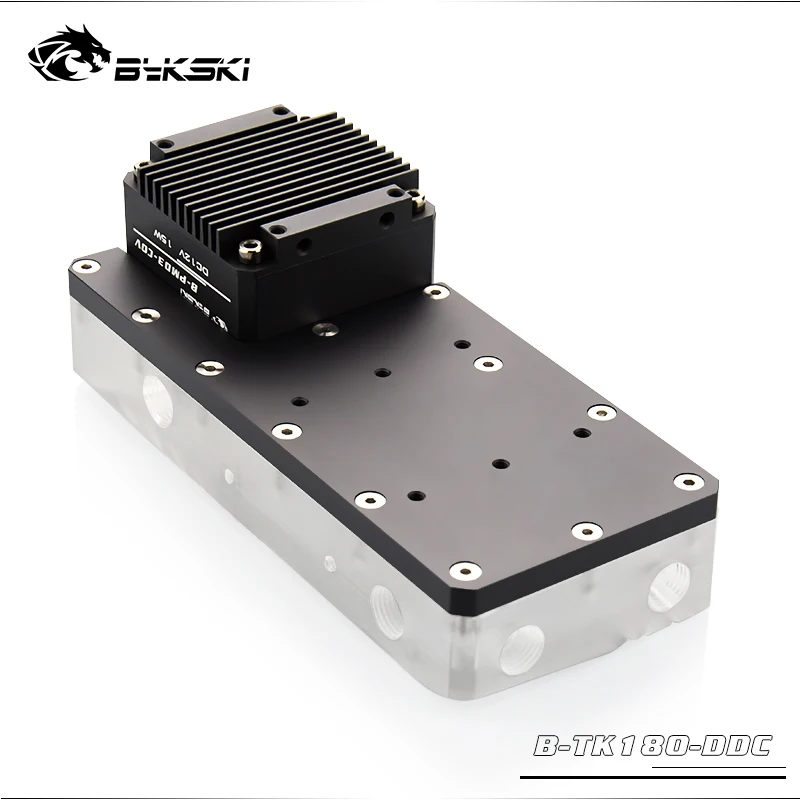 Bykski PC водный охлаждающий квадратный резервуар для воды прозрачный акриловый +