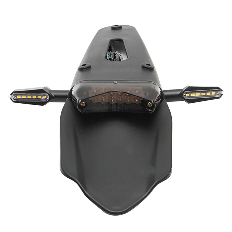 

Motorcycle Rear Fender with Led Tail Light with Turn Signal Light for Motorcycle Dirt Bike