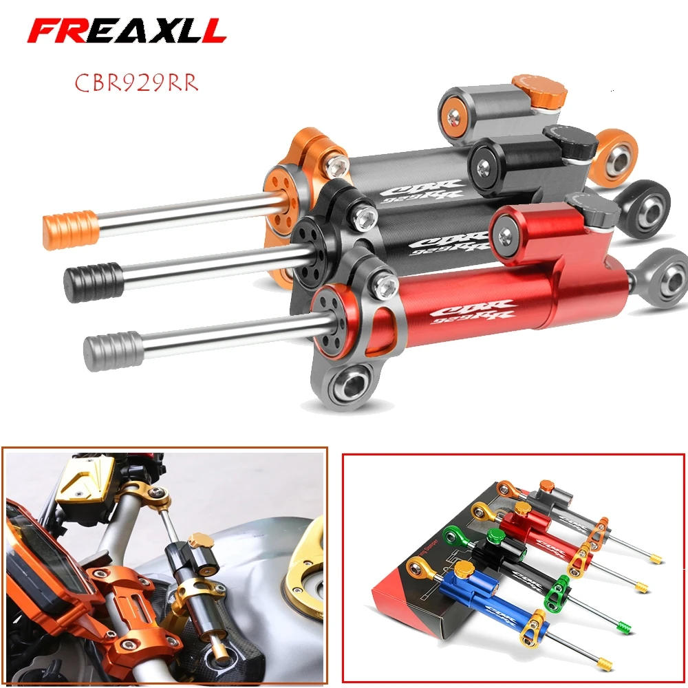 For HONDA CBR929RR CBR929 RR CBR 929 RR 2000 CNC Universal Aluminum Motorcycle Damper Steering Stabilize Safety Control