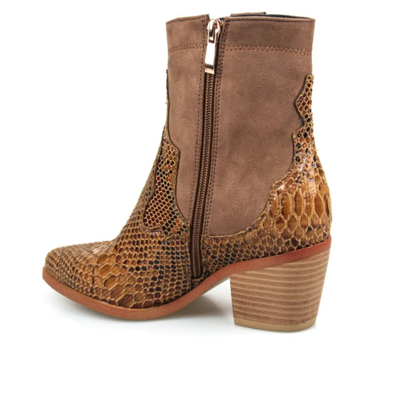 Осенние женские модные ботильоны из лакированной кожи с острым носком обувь на