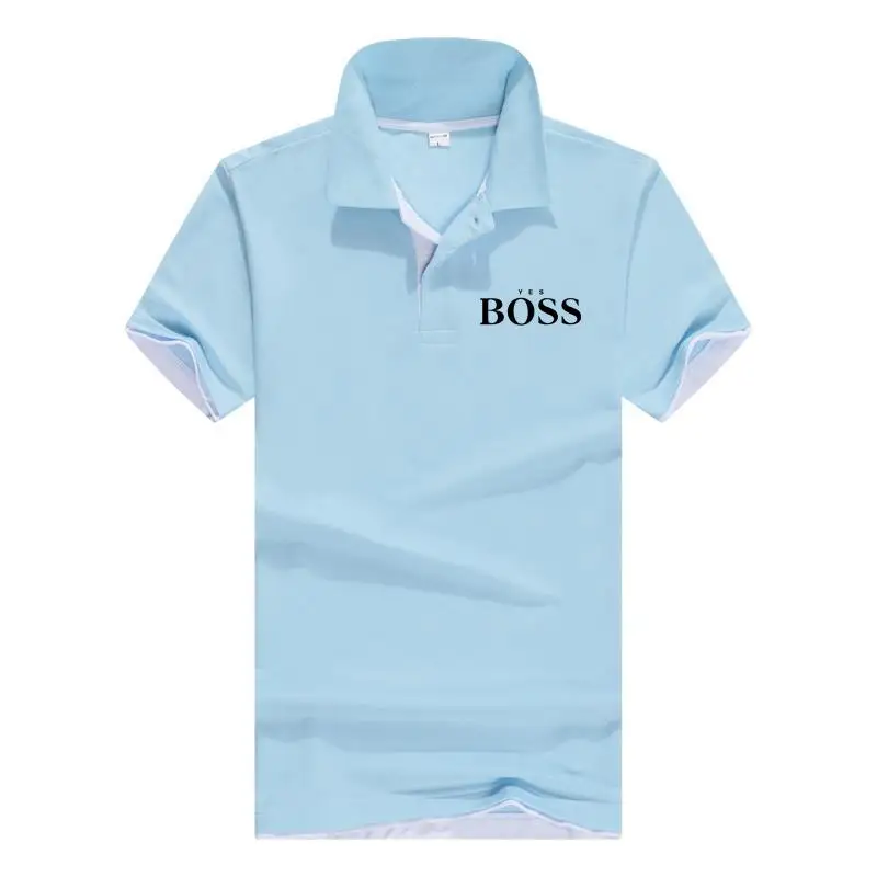 

The new original brand in 2021 is Boss Tops Polo Shirts Men's Tops Summer Short Sleeve Fashion Clothing Cotton Mans Men's T-shir