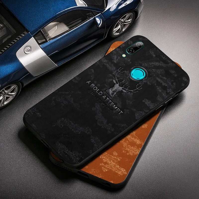 Чехол для телефона Huawei P Smart 2019 чехол psmart Z 2018 мягкая ткань ПК с оленем Y6 Y7 Y9 Y5 Prime 2017