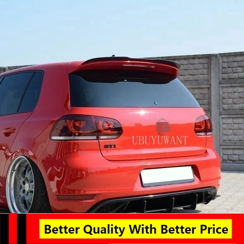 Задний спойлер на крышу для VW GOLF MK6 GTI &amp R 2008 - 2012 6 универсальный хэтчбека из