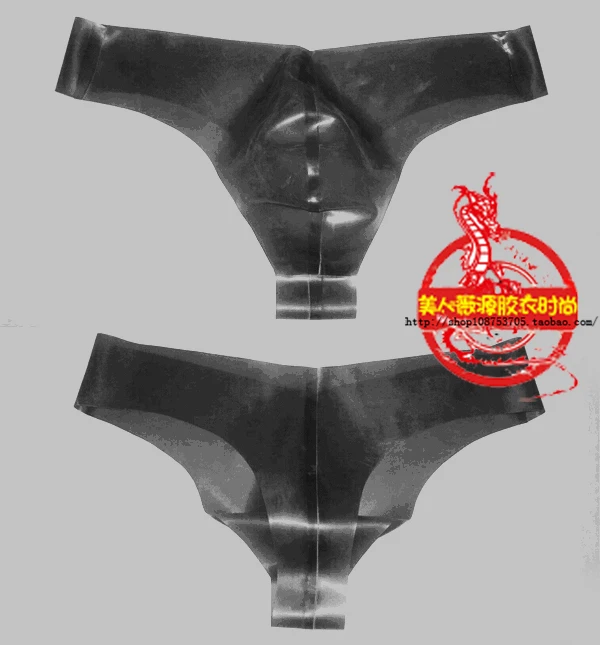 Сексуальные мужские латексные трусы резиновое нижнее белье индивидуальный