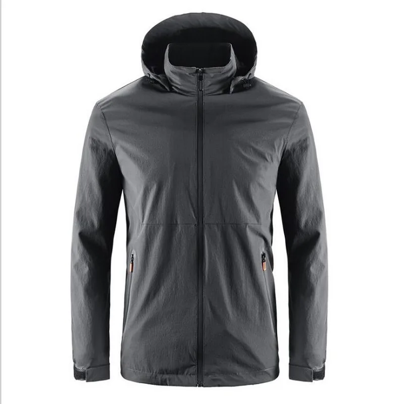 Куртка Для мужчин Съемная куртка с капюшоном милые заячьи Мужчин's Повседневная