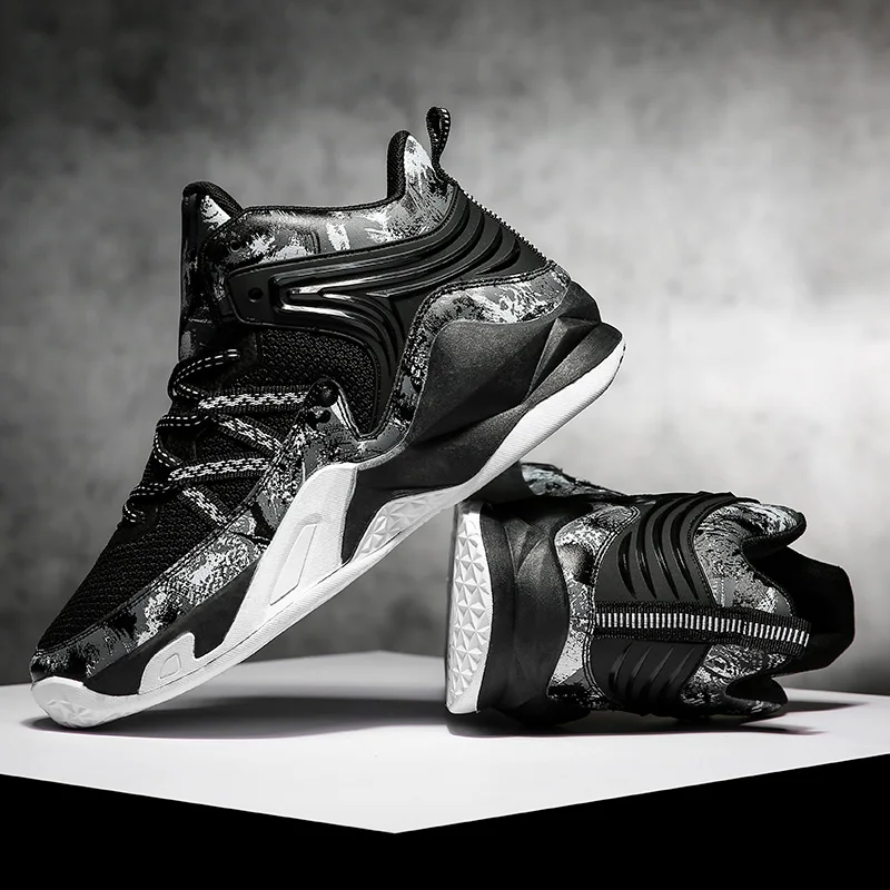 Баскетбольная обувь Мужская Спортивная Высокие Топы Мужские баскетбольные