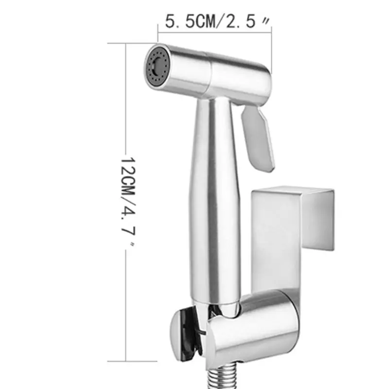 

Handheld Stainless Steel Bidet Sprayer Diaper Sprayer Set for Bathroom Diaper