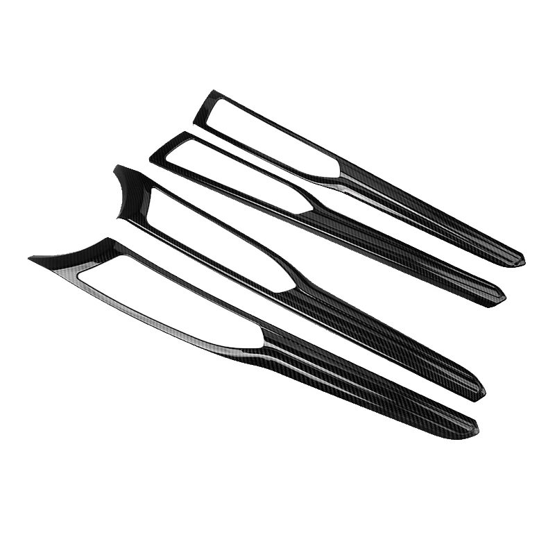 

Carbon Fiber Interior Door Handle Panel Strip Frame Cover Trim for Ford Fusion Mondeo 2013-2020 Decor Accessories