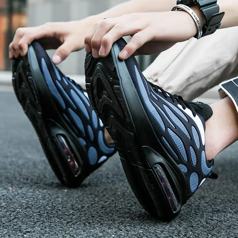 

Brand Men Sports Running Shoes Air Cushion Athletic Shoes Sneakers Men Light Comfortable Trainers Walking Jogging Shoes Footwear