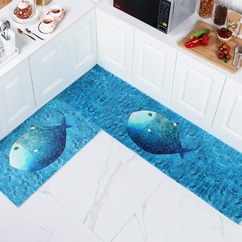 Прямоугольный нескользящий коврик для гостиной ванной комнаты напольный с