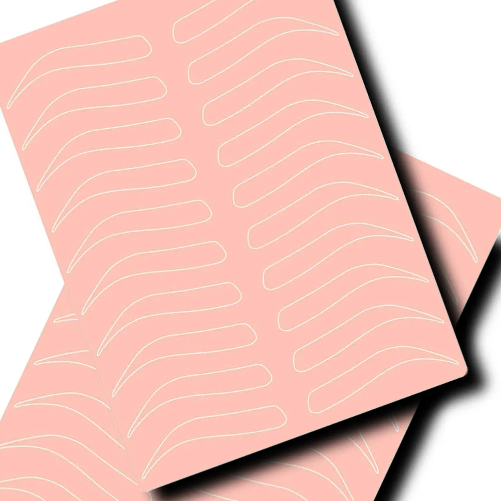 Микроблейдинг татуаж бровей тренировка силиконовая кожа Косметика Перманентный