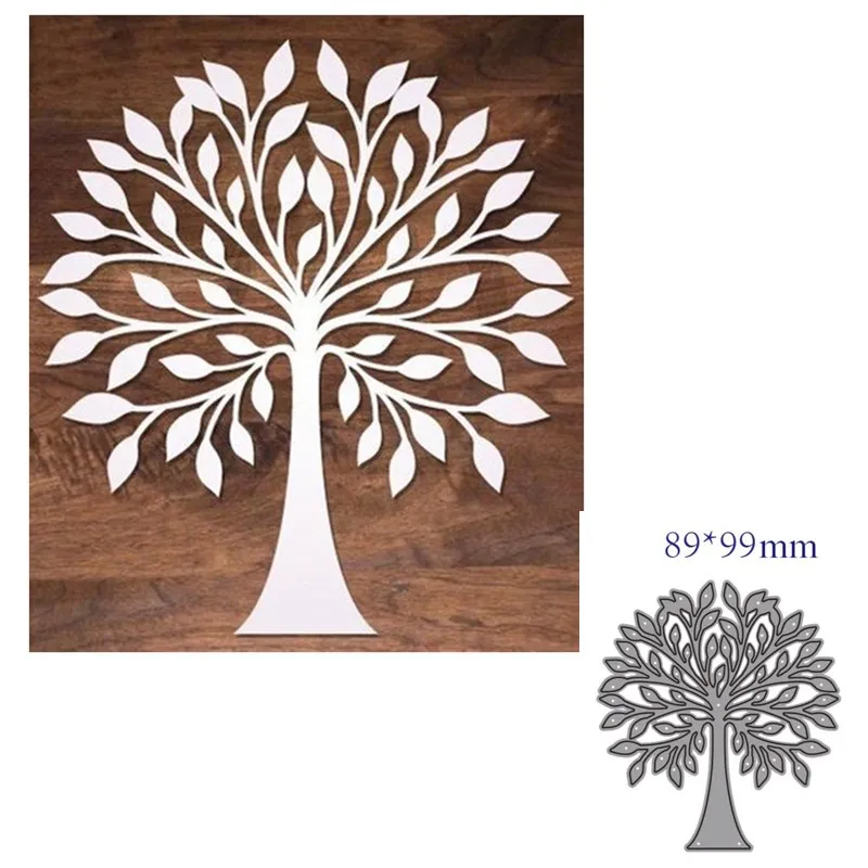 

metal cutting dies cut die mold Big tree decoration Scrapbook paper craft knife mould blade punch stencils dies