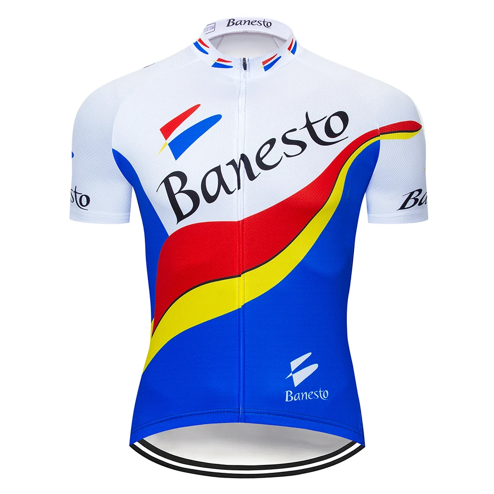 Новинка 2020 г. футболка banэто team pro для езды на велосипеде одежда горном мужчин и