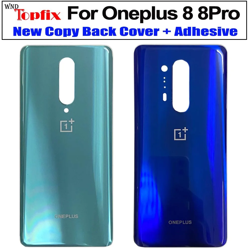 Новый чехол для OnePlus 8 задняя крышка батарейного отсека заднее стекло Oneplus Pro