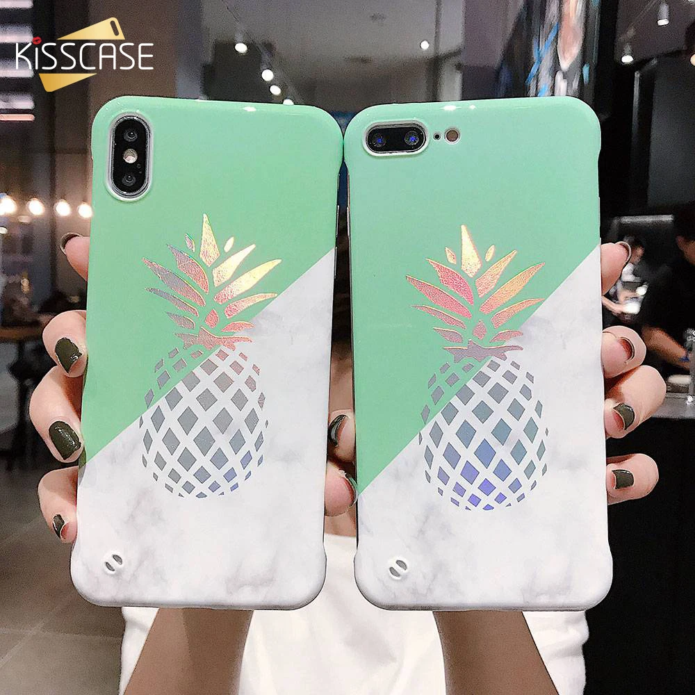 Чехол KISS мраморный чехол для телефона iPhone 11 Pro Max XR 7 8 6 6S Plus безрамный 10 X XS