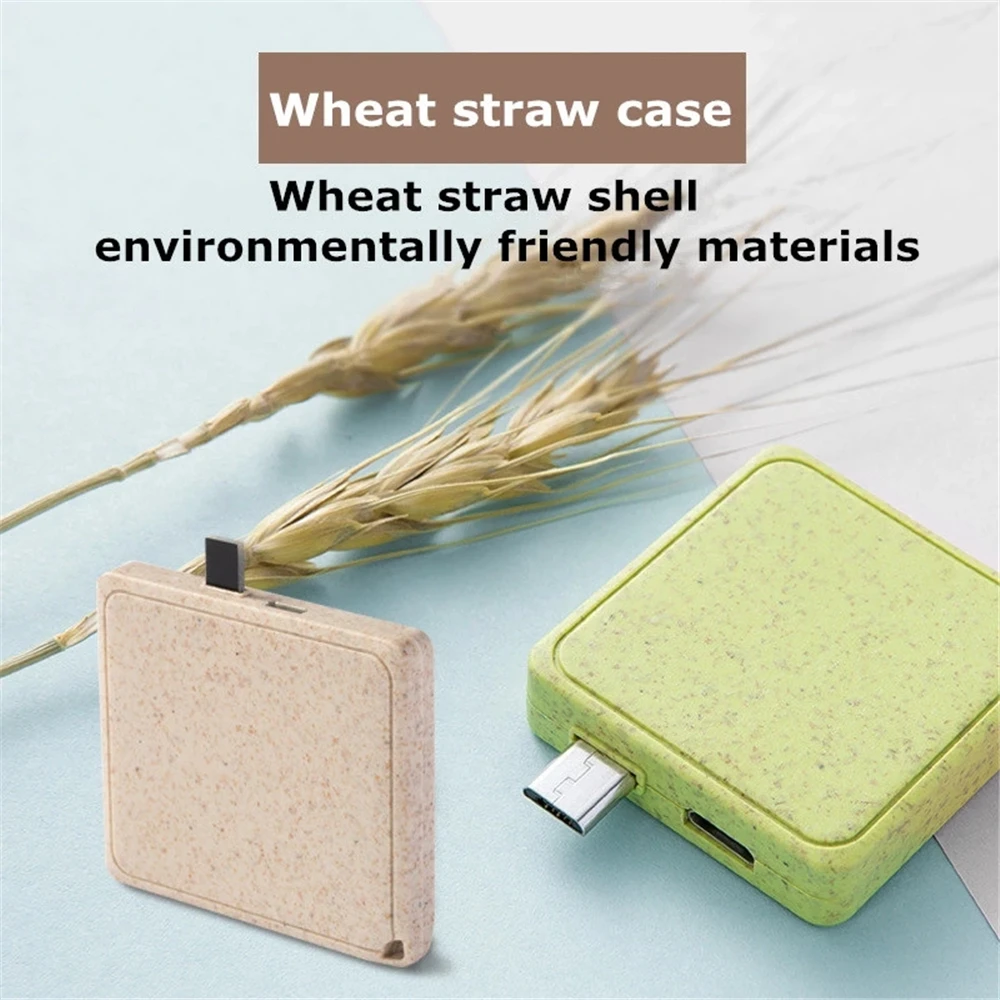 Портативный дорожный мини блок питания для iPhone Android зарядное устройство телефона